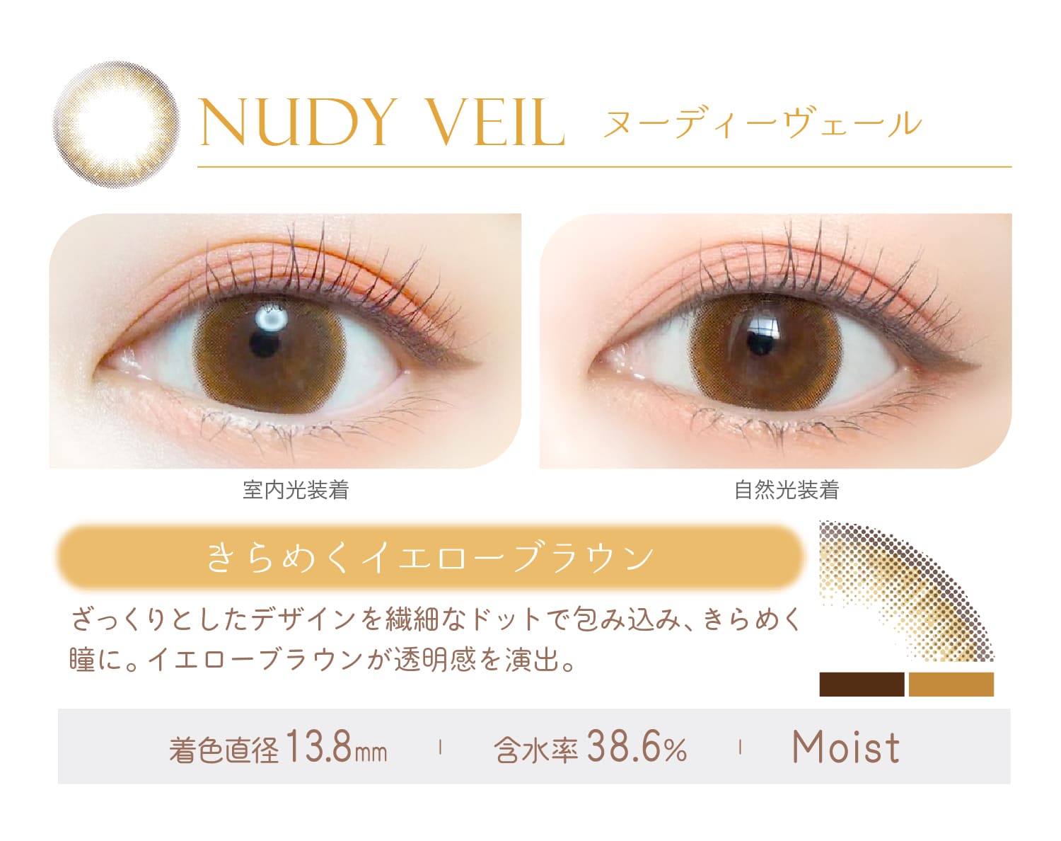 Ever Color 1day MOIST LABEL CXg[xyNUDY VEIL k[fB[F[z